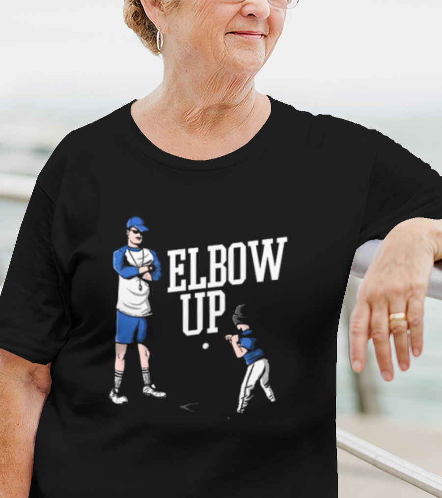 Elbow Up Middleclassfancy Baseball Coach And Young Player T-Shirt
