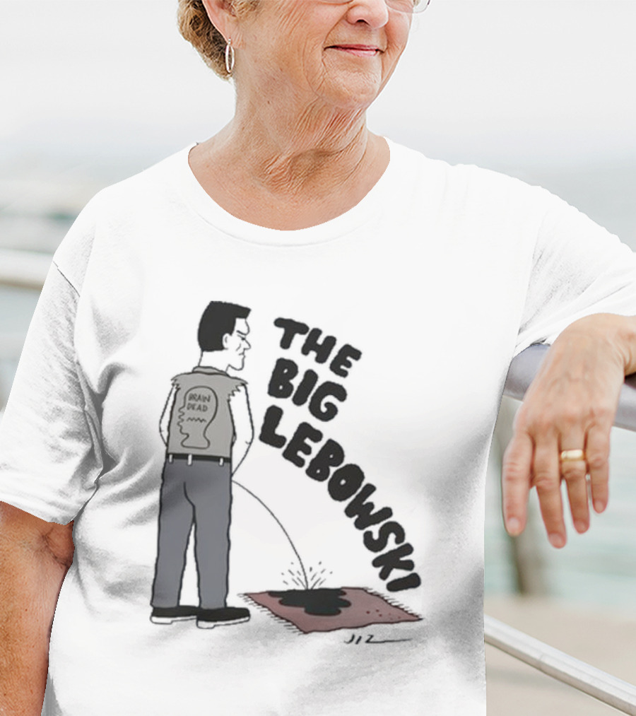 Brain Dead X The Big Lebowski Rug Scene Comic T-Shirt