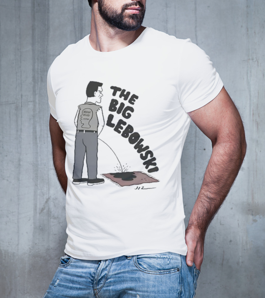 Brain Dead X The Big Lebowski Rug Scene Comic T-Shirt