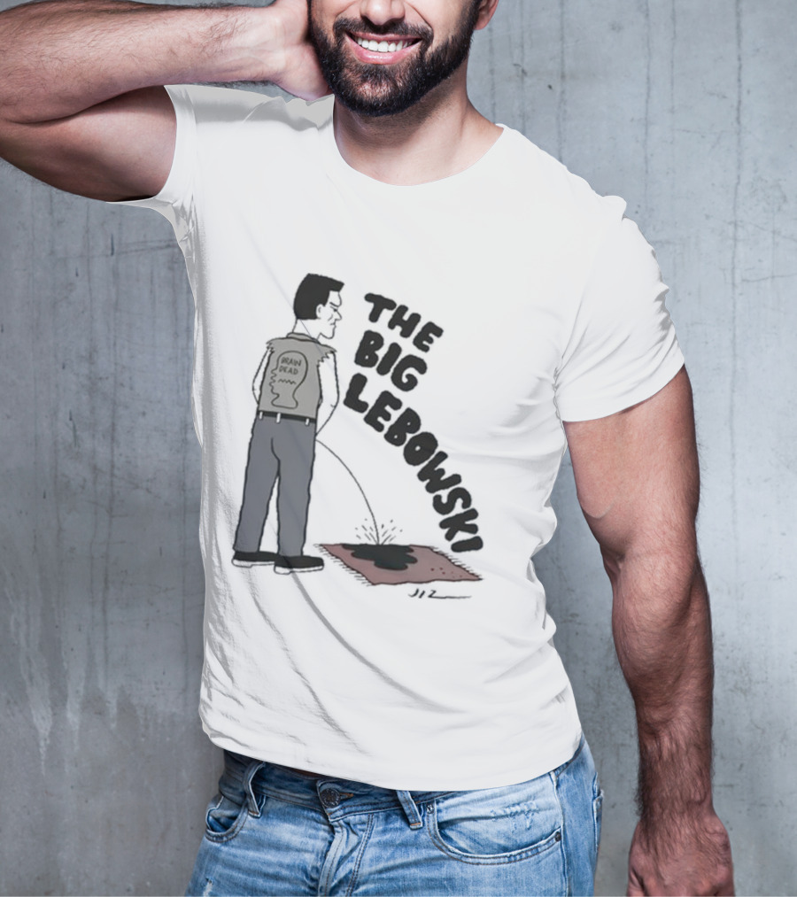 Brain Dead X The Big Lebowski Rug Scene Comic T-Shirt