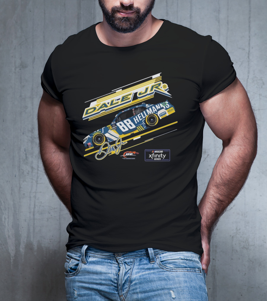 Dale Earnhardt Jr. Hellmann’s No. 88 JR Motorsports NASCAR Xfinity Series Car T-Shirt