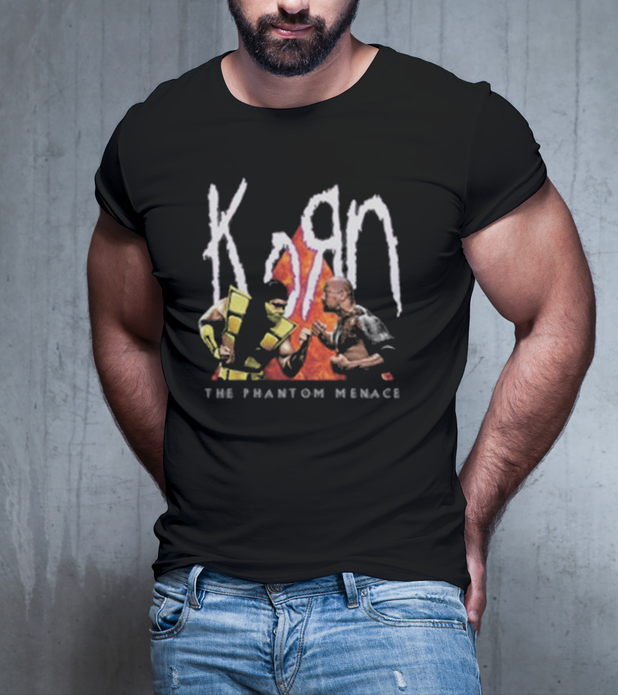 Korn Scorpion The Rock The Phantom Menace T-Shirt