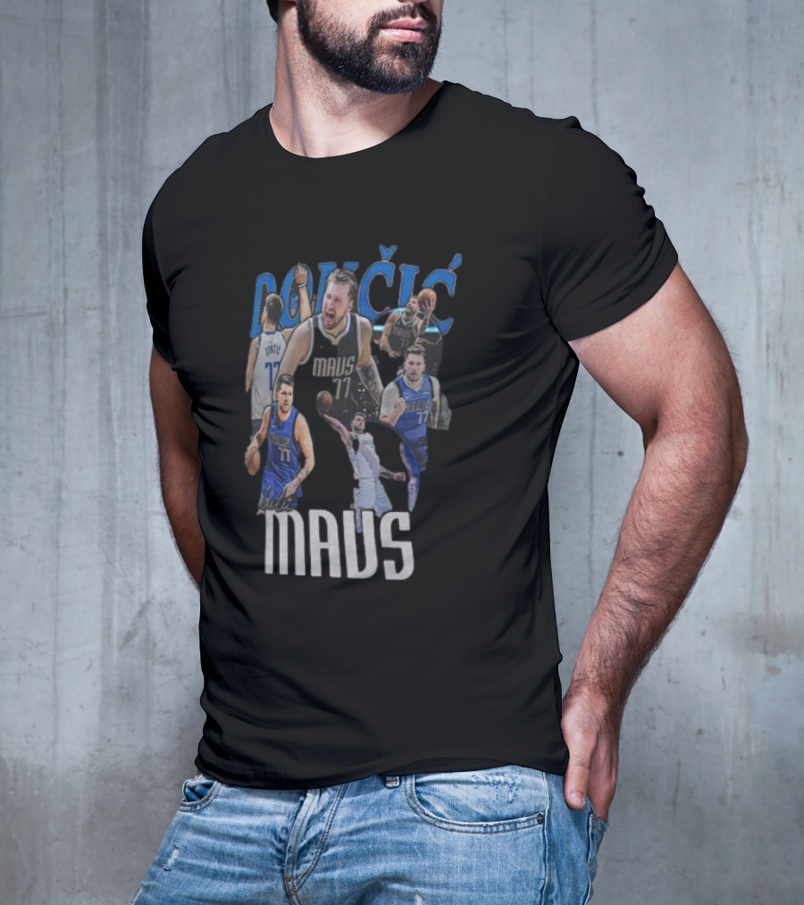 Doncic Mavs Luka Dallas Mavericks Stadium Essentials T-Shirt