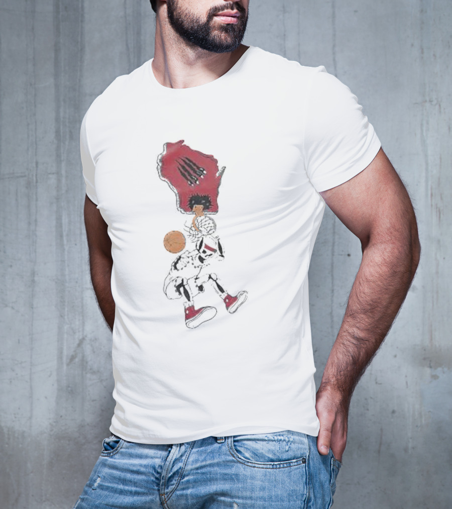 W Skeleton Dunk Basketball Barstool Summer Slam Dunk Essentials T-Shirt