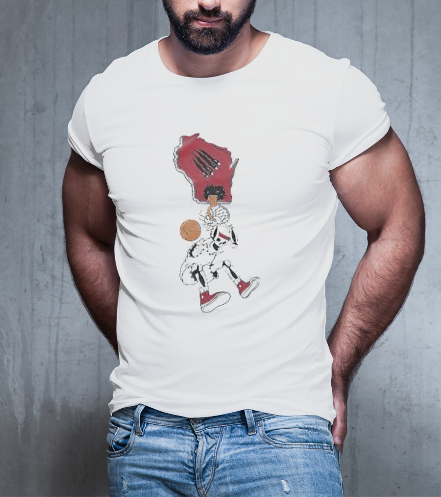 W Skeleton Dunk Basketball Barstool Summer Slam Dunk Essentials T-Shirt