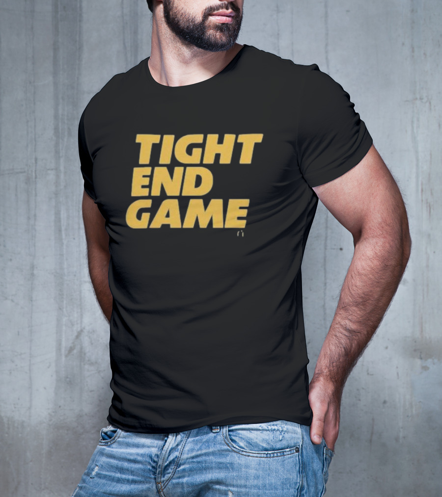 Kansas City Chiefs Tight End Game Yellow T-Shirt