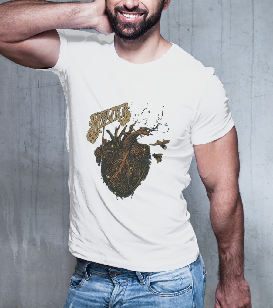 Hozier Heart And Roots Design Noblesville May 28 T-Shirt