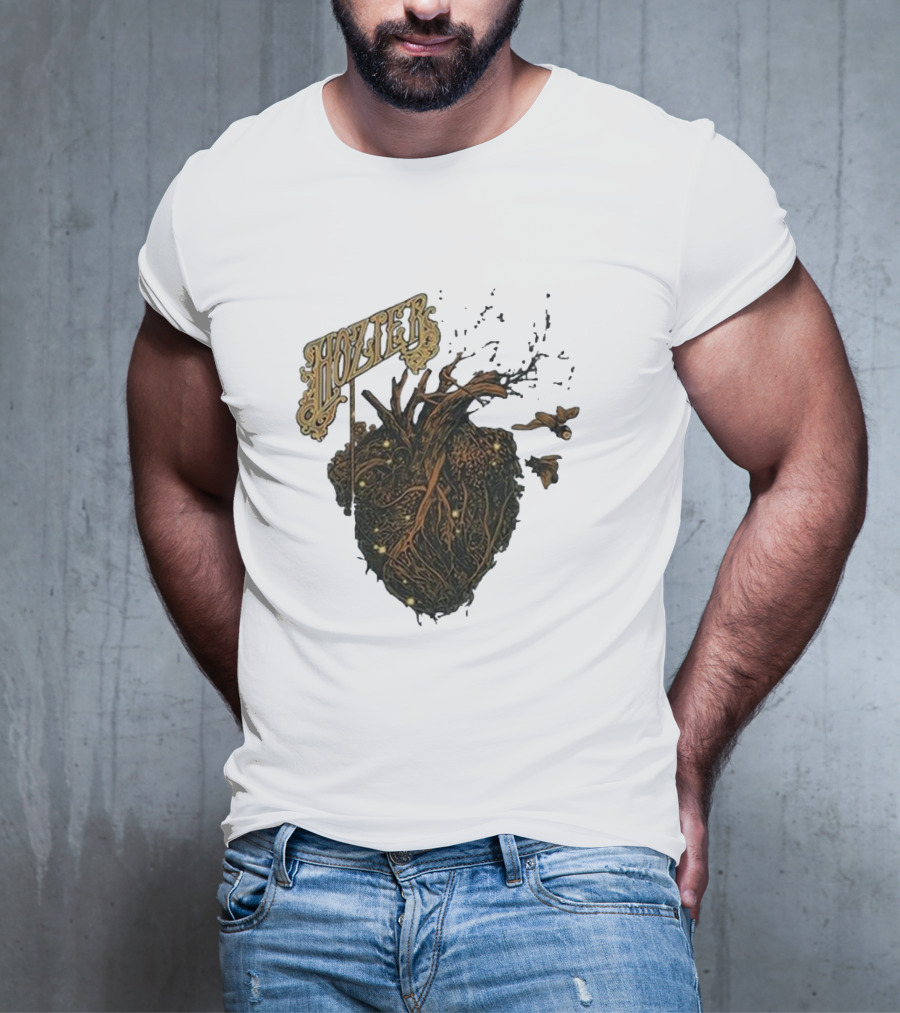 Hozier Heart And Roots Design Noblesville May 28 T-Shirt