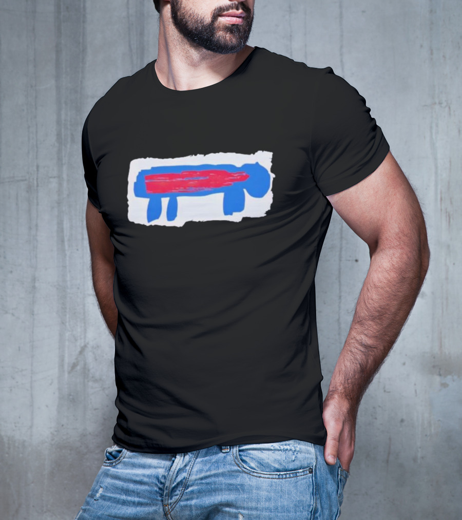Buffalo Bills I Tried My Best Bold Abstract Buffalo T-Shirt