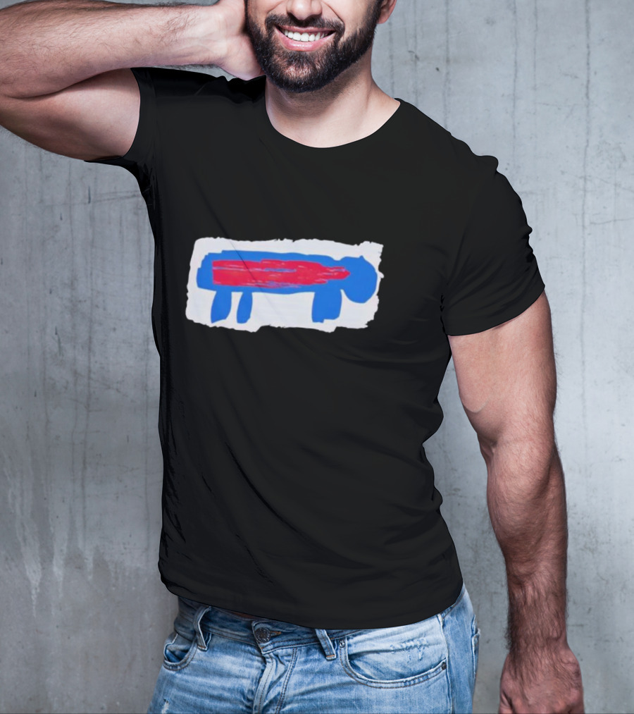 Buffalo Bills I Tried My Best Bold Abstract Buffalo T-Shirt
