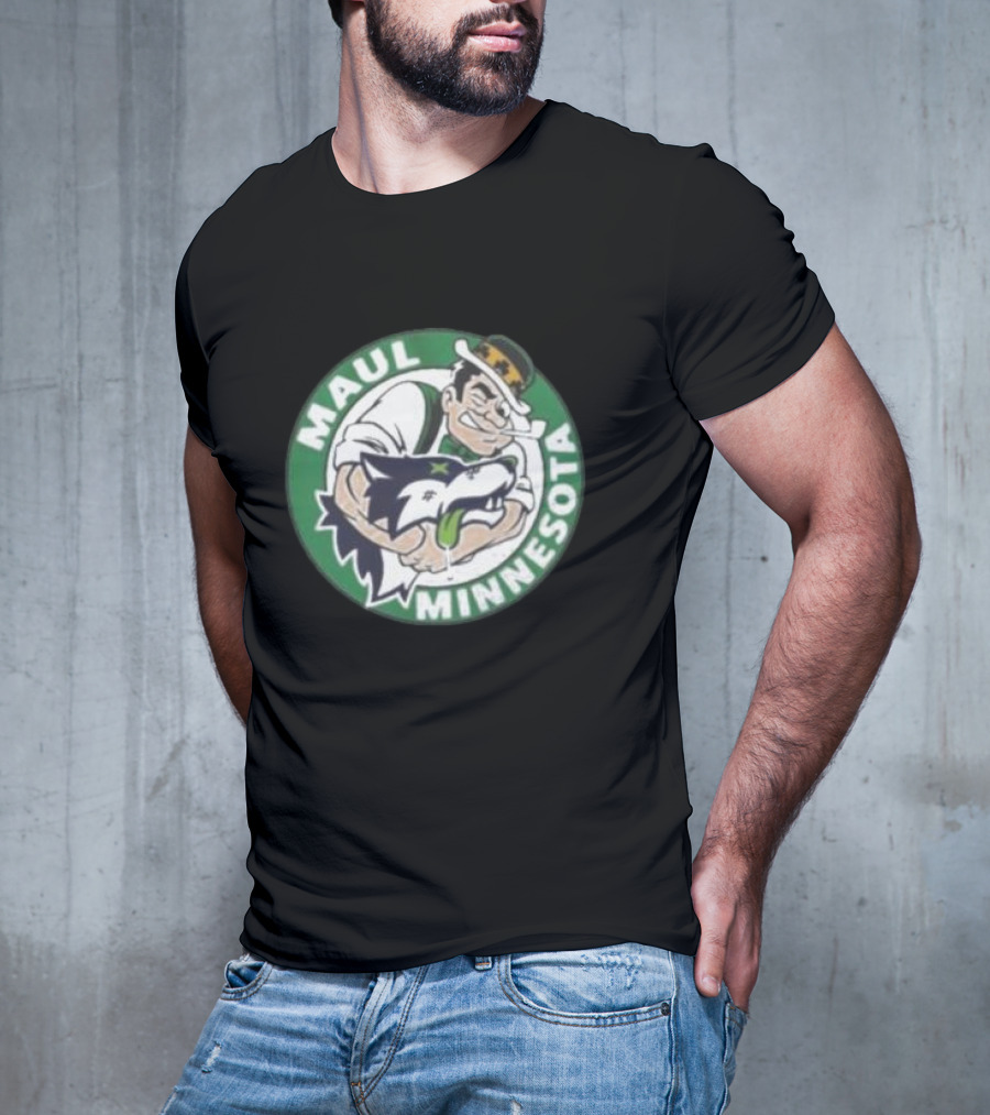 Boston Celtics Maul Minnesota Timberwolves T-Shirt