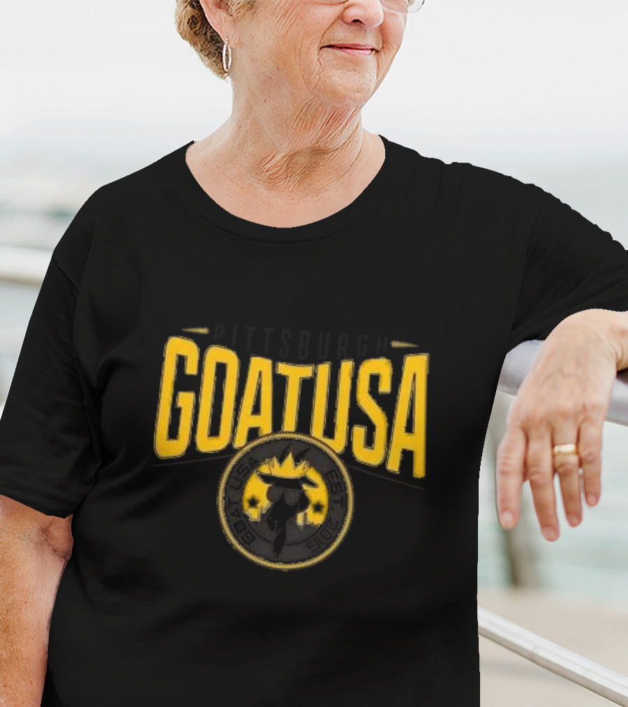 GOAT USA Pittsburgh Patch Youth T-Shirt
