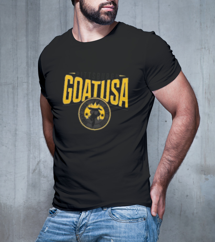 GOAT USA Pittsburgh Patch Youth T-Shirt