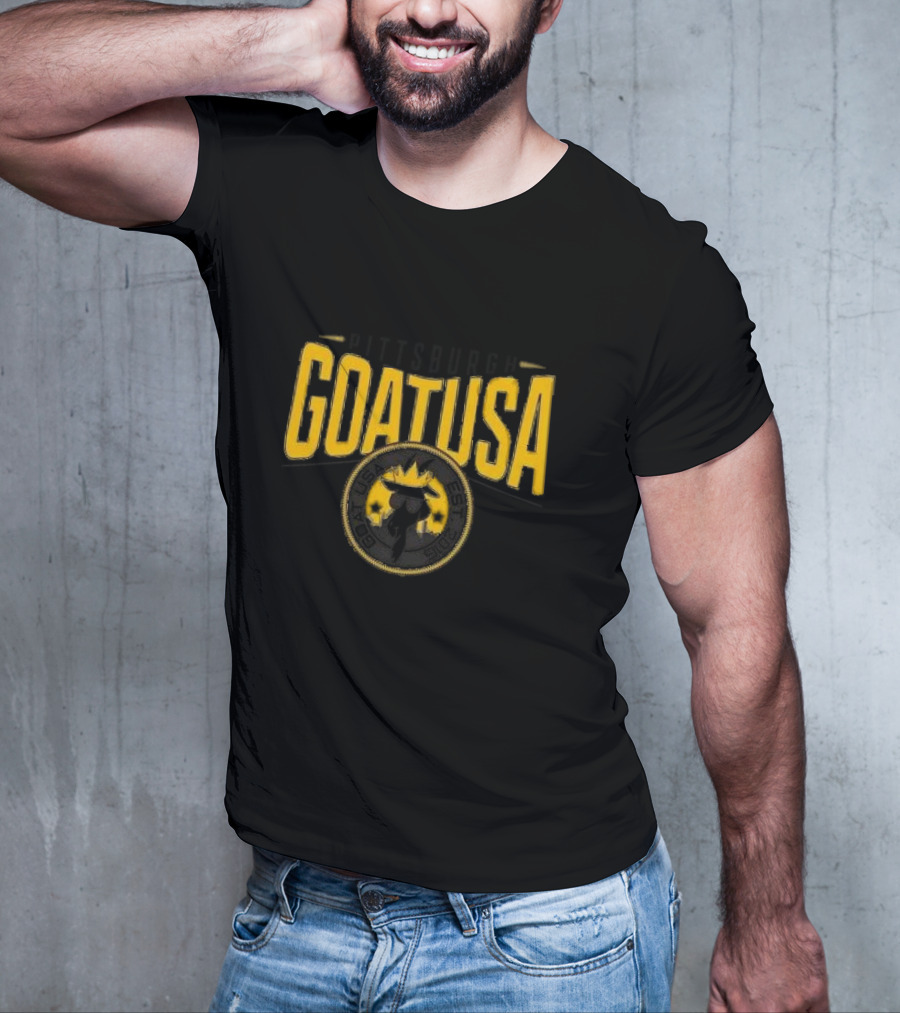 GOAT USA Pittsburgh Patch Youth T-Shirt