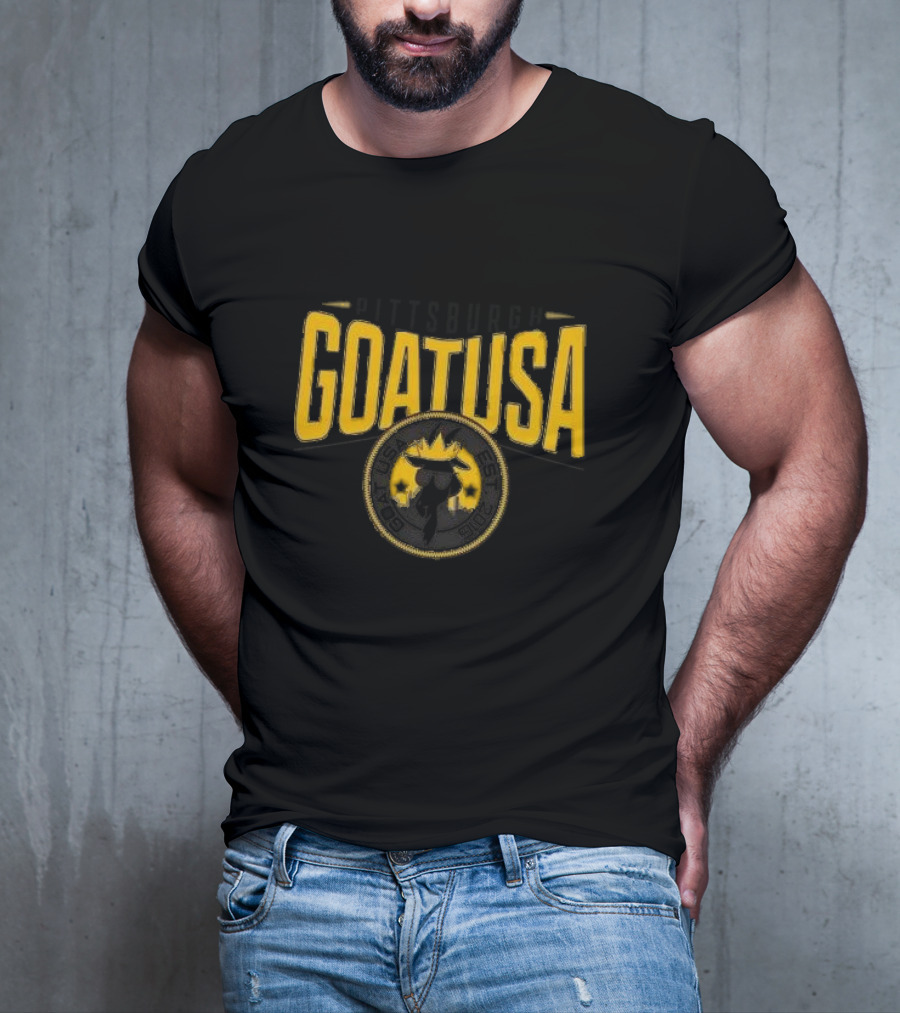 GOAT USA Pittsburgh Patch Youth T-Shirt