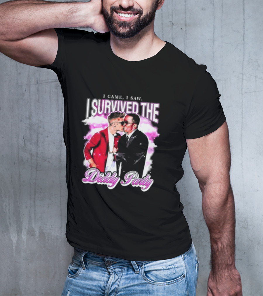 I Came I Saw I Survived The Diddy Party T-Shirt