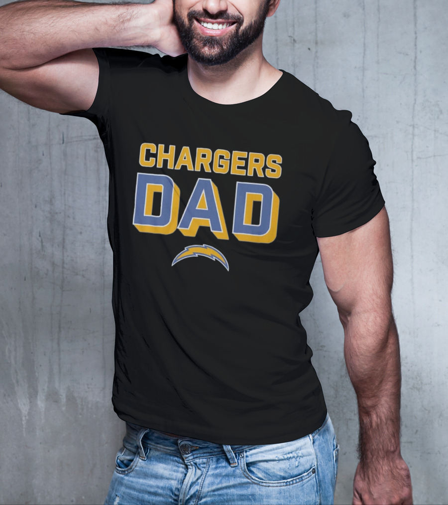 Chargers Dad Los Angeles Chargers T-Shirt