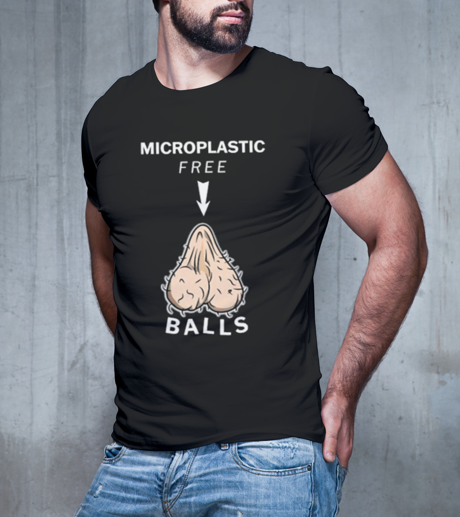 Luke Rudkowski Microplastic Free Balls T-Shirt