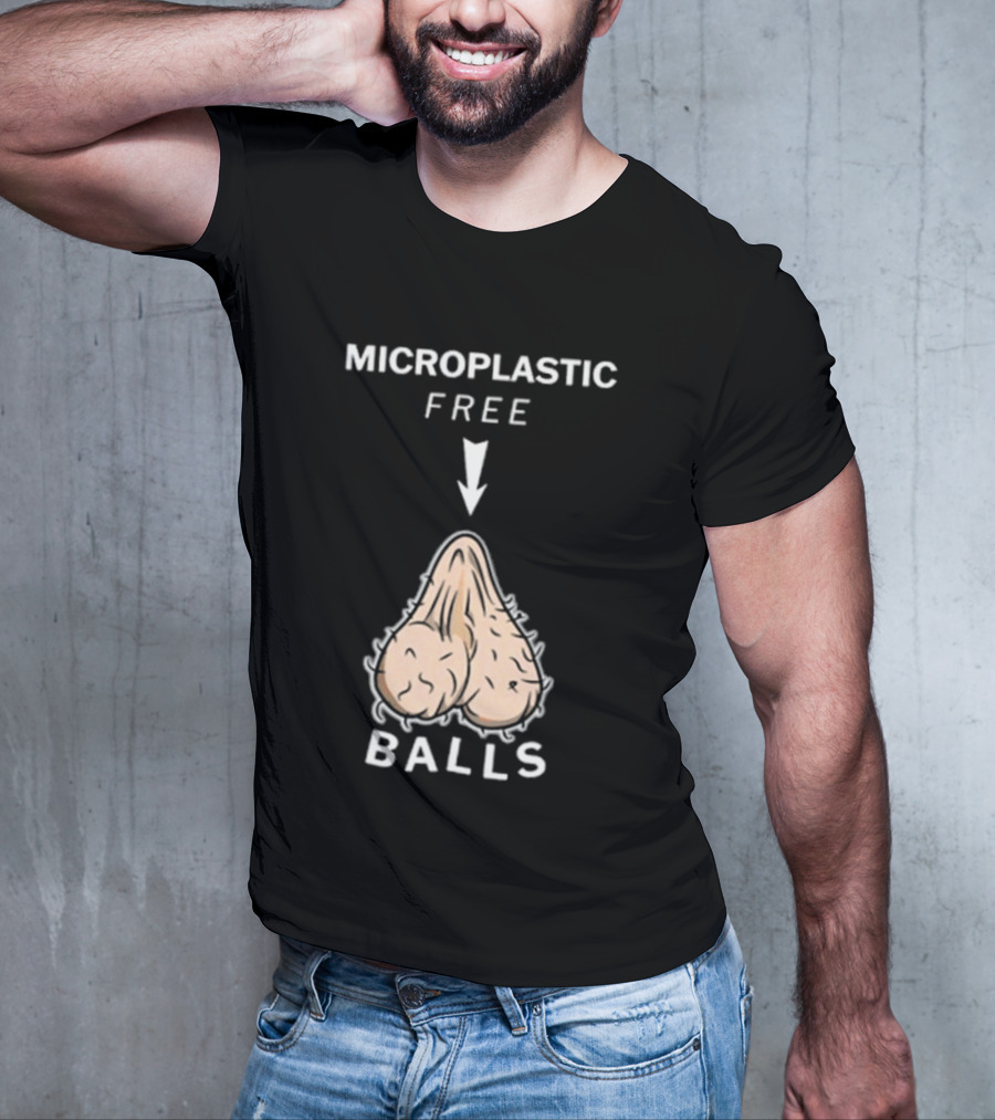 Luke Rudkowski Microplastic Free Balls T-Shirt