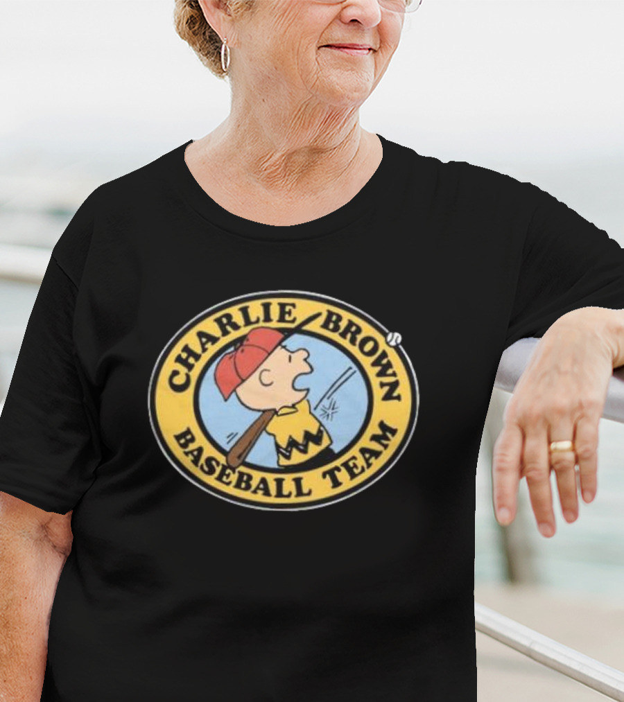 Charlie Brown Baseball Team Peanuts T-Shirt