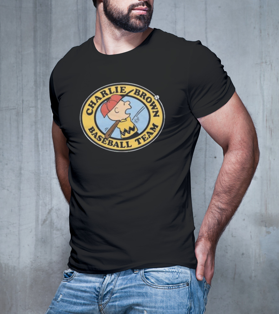 Charlie Brown Baseball Team Peanuts T-Shirt