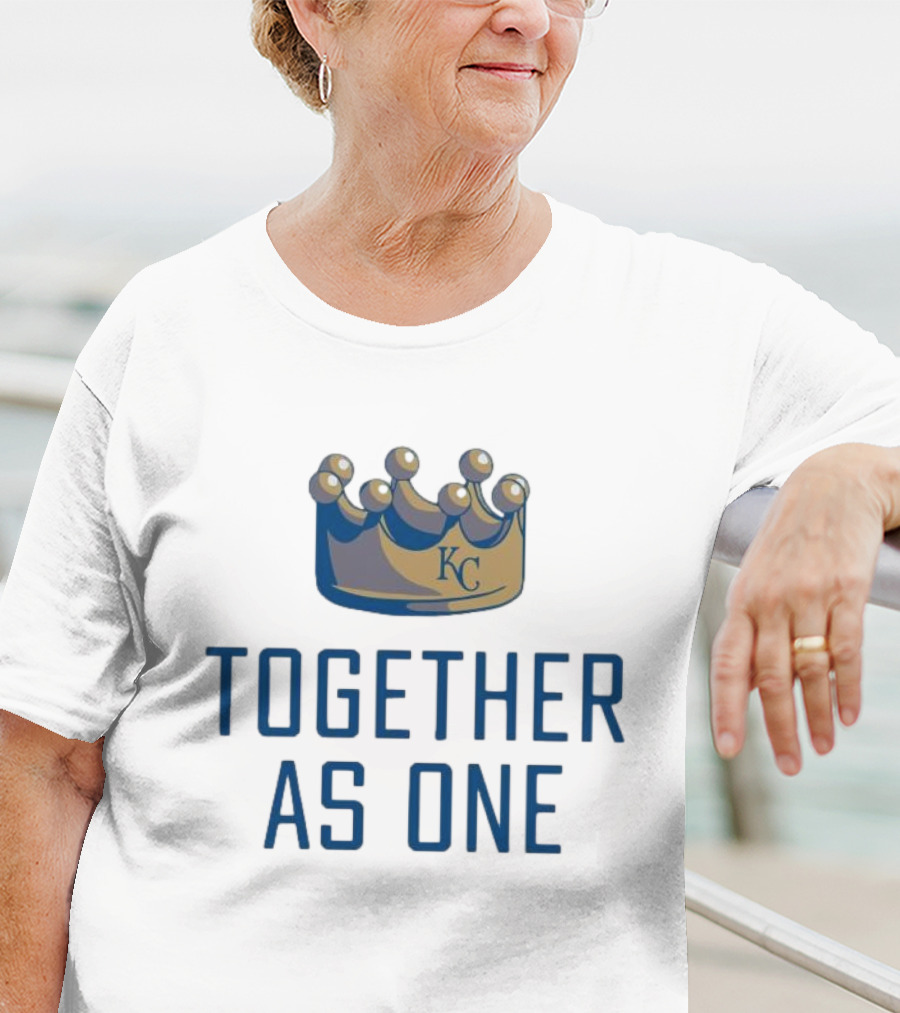 Together As One KC Crown Baseball T-Shirt