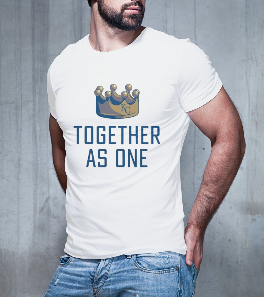 Together As One KC Crown Baseball T-Shirt