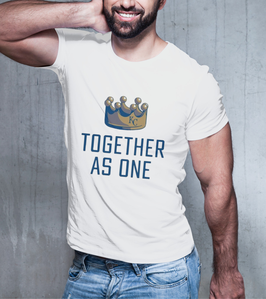 Together As One KC Crown Baseball T-Shirt