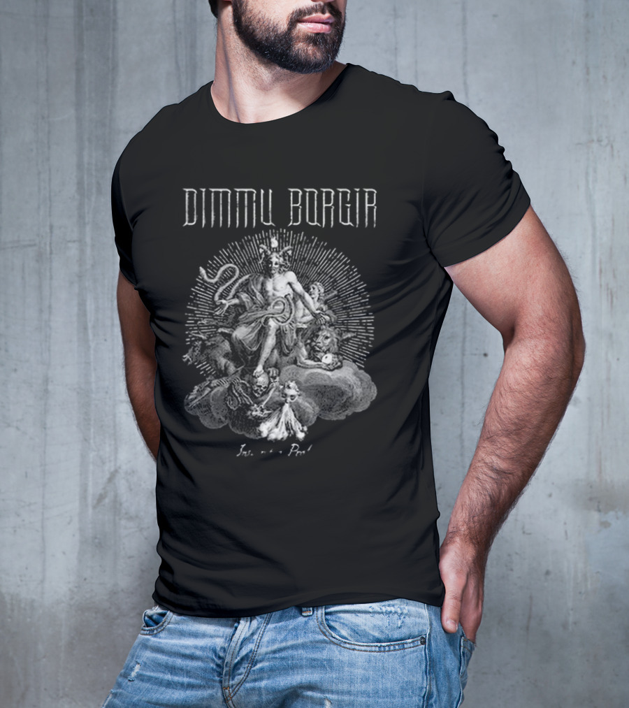 Dimmu Borgir Ins. Profanus Occult Iconography Baphomet Inspired T-Shirt