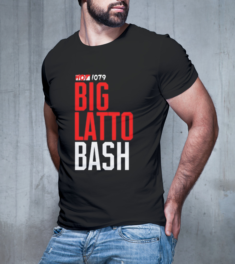 Hot 1079 Big Latto Bash Event Promotion T-Shirt