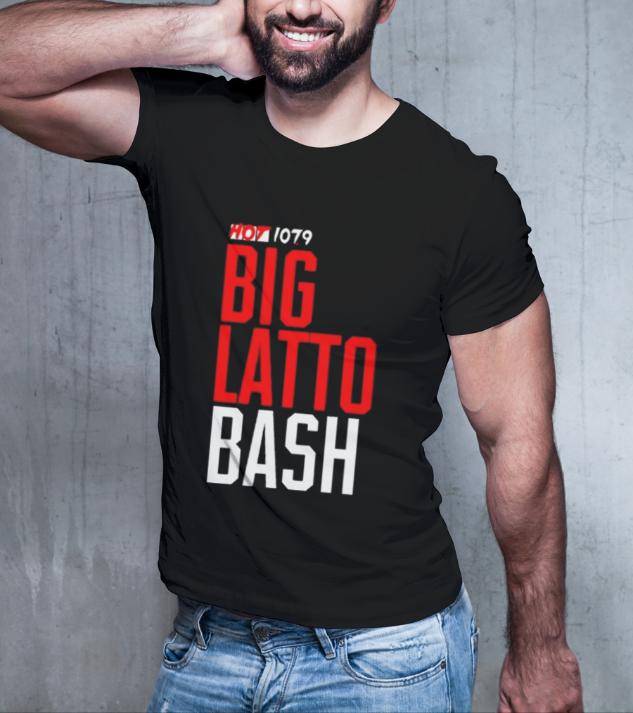 Hot 1079 Big Latto Bash Event Promotion T-Shirt