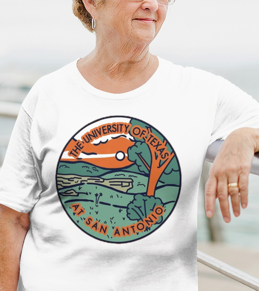 Orange UTSA Roadrunners Scenic The University Of Texas At San Antonio Comfort Colors T-Shirt