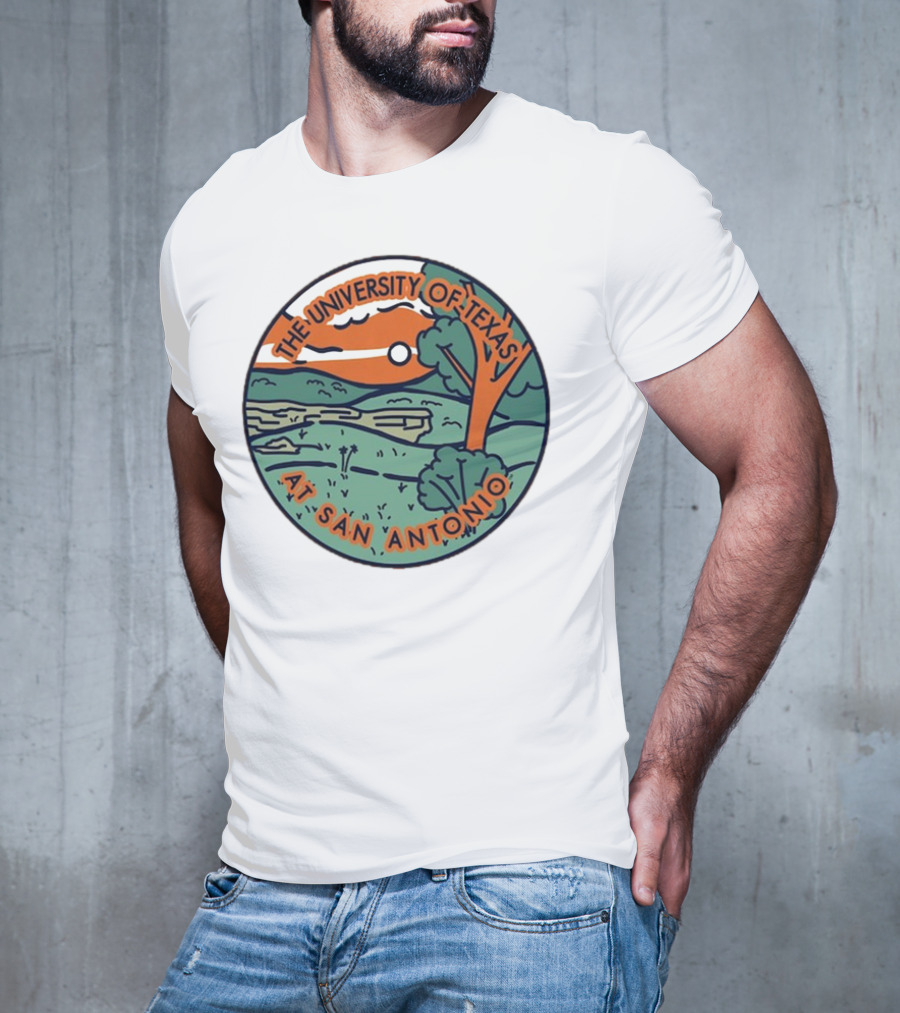 Orange UTSA Roadrunners Scenic The University Of Texas At San Antonio Comfort Colors T-Shirt