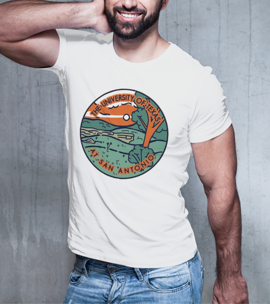 Orange UTSA Roadrunners Scenic The University Of Texas At San Antonio Comfort Colors T-Shirt