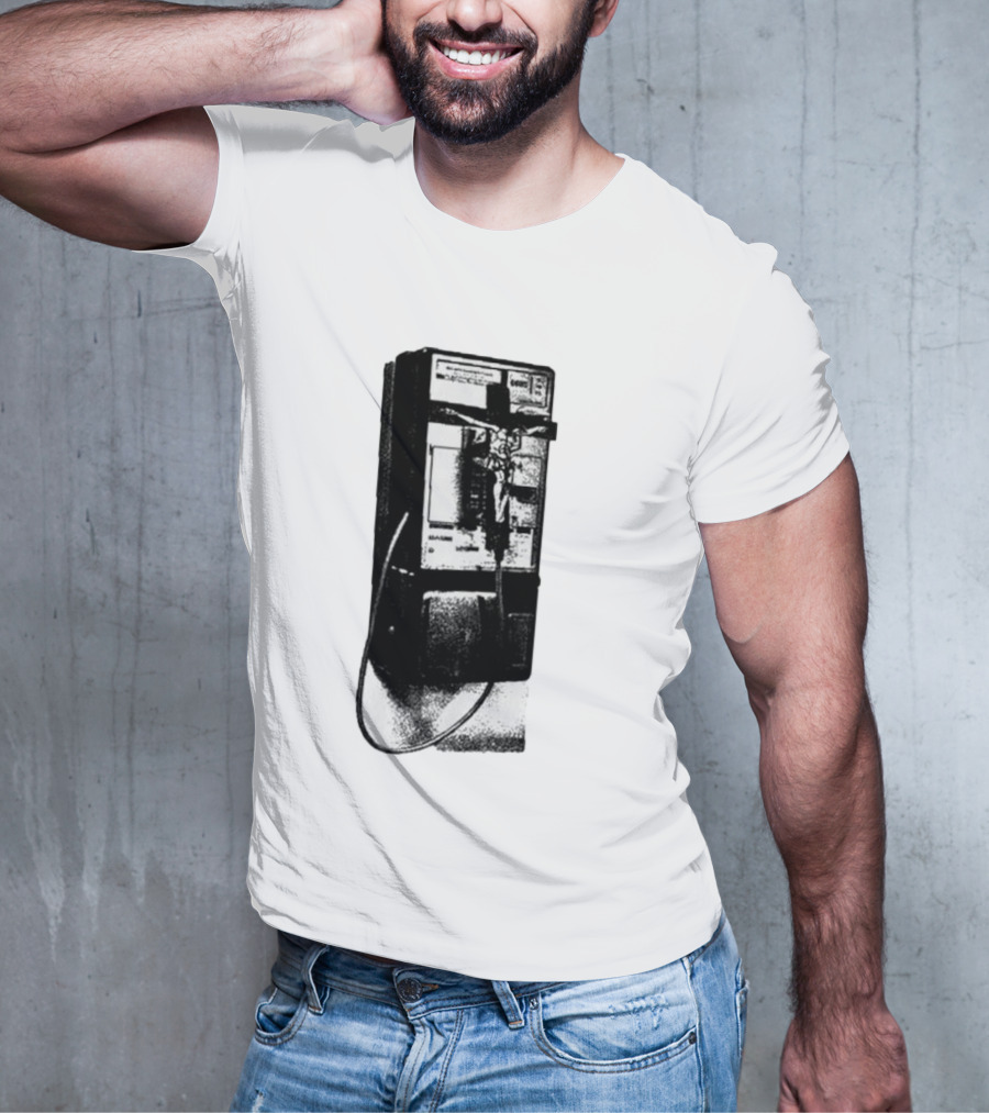 Hard Jewelry Will You Answer Payphone Retro Vibe T-Shirt