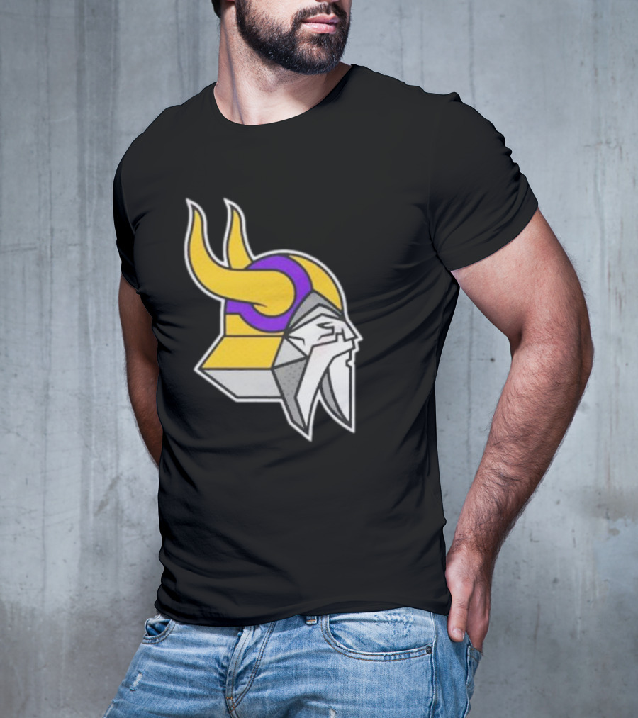 Minnesota Vikings The Chaos Bringers Viking Head T-Shirt