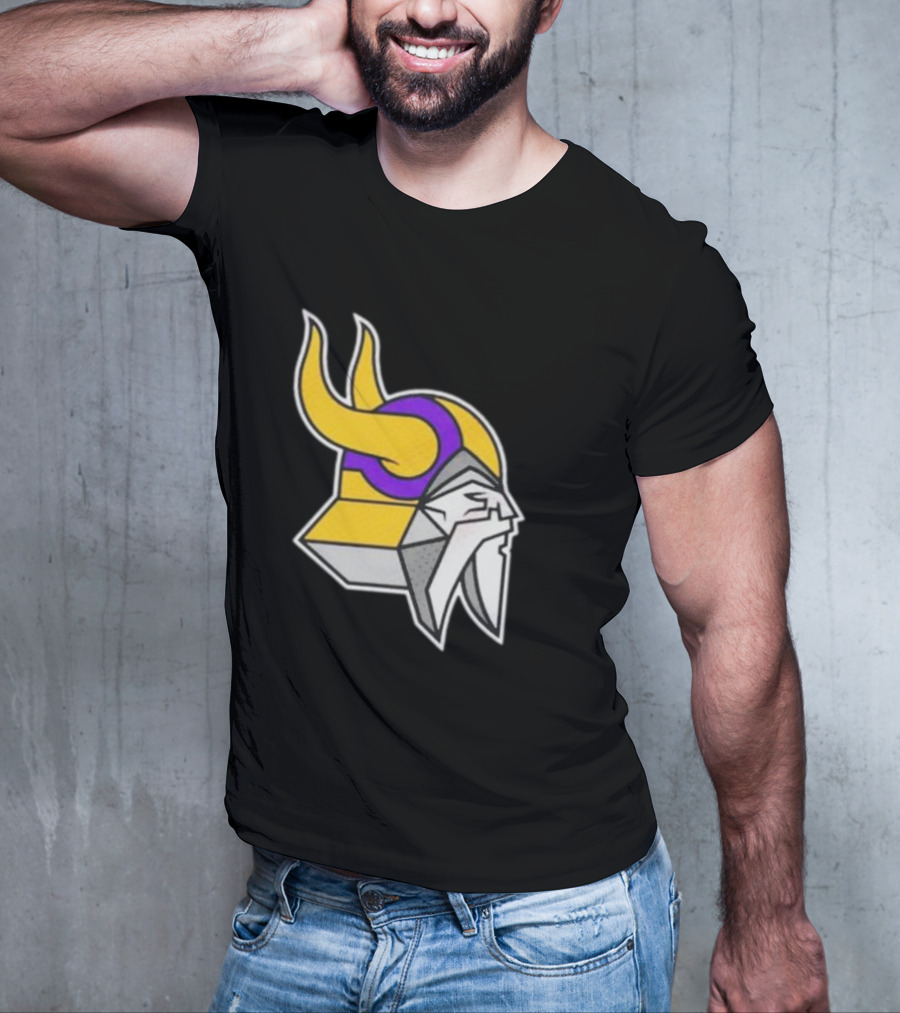 Minnesota Vikings The Chaos Bringers Viking Head T-Shirt