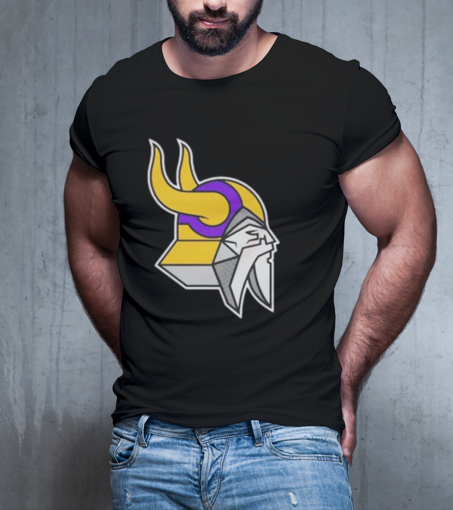Minnesota Vikings The Chaos Bringers Viking Head T-Shirt