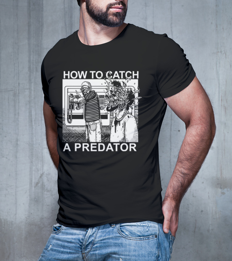 Gary Plauche How To Catch A Predator Graphic Comic T-Shirt