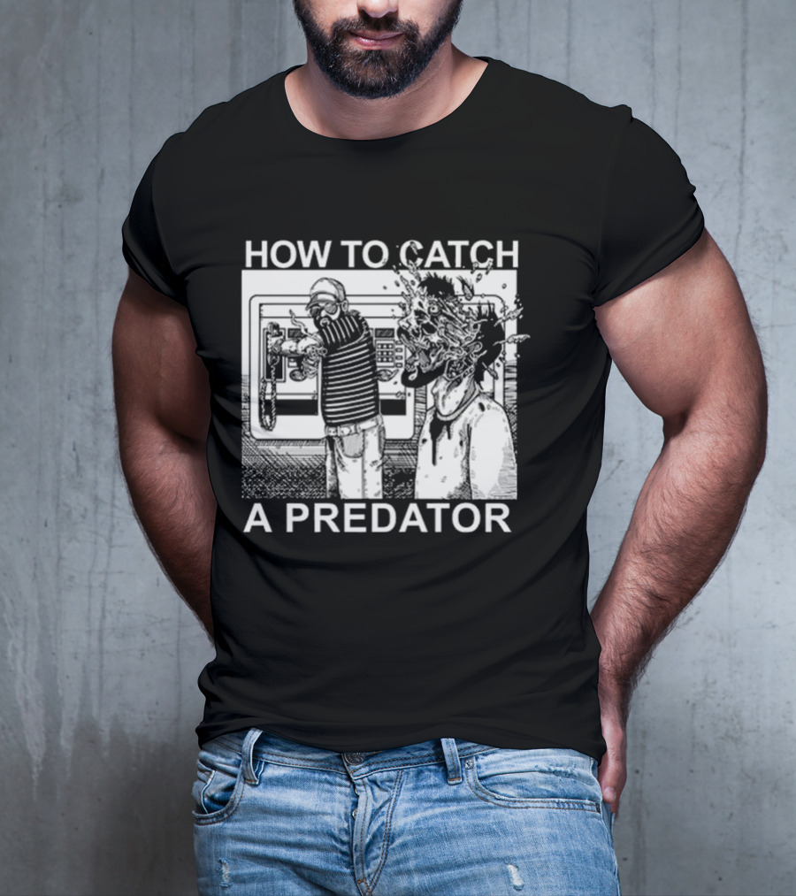 Gary Plauche How To Catch A Predator Graphic Comic T-Shirt