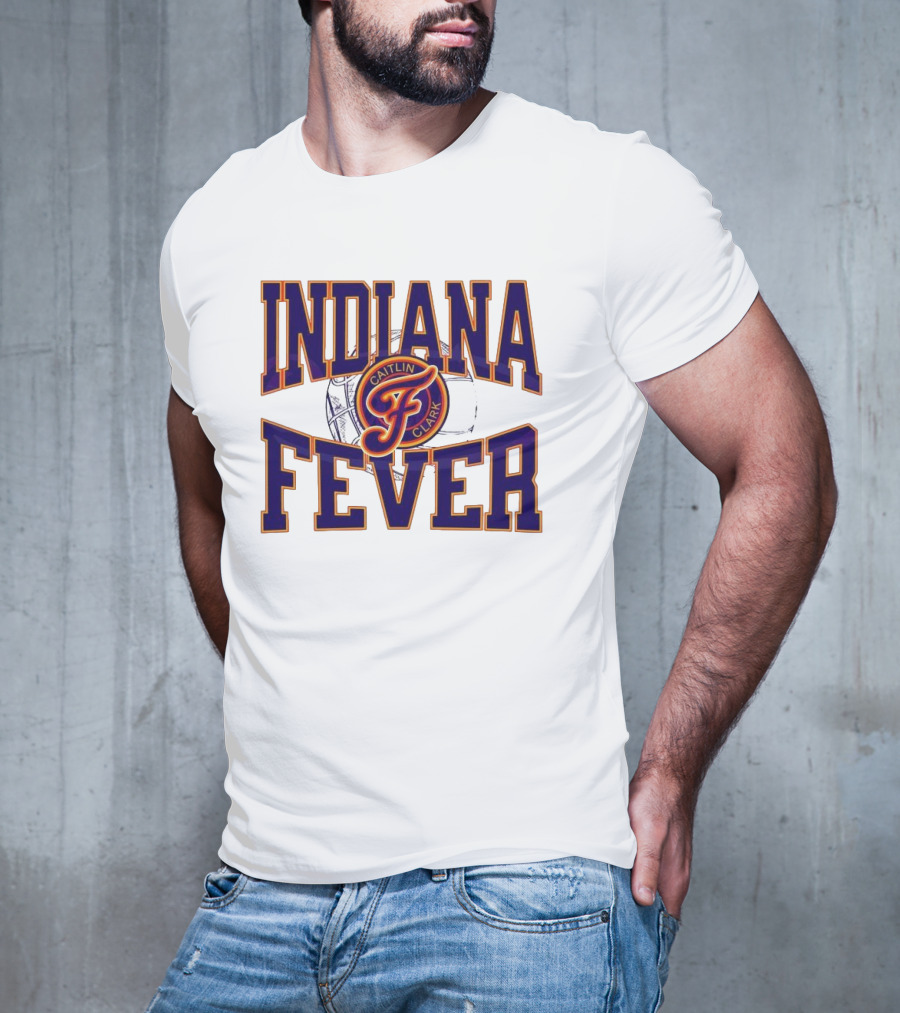 Indiana Fever Caitlin Clark Basketball Fever T-Shirt