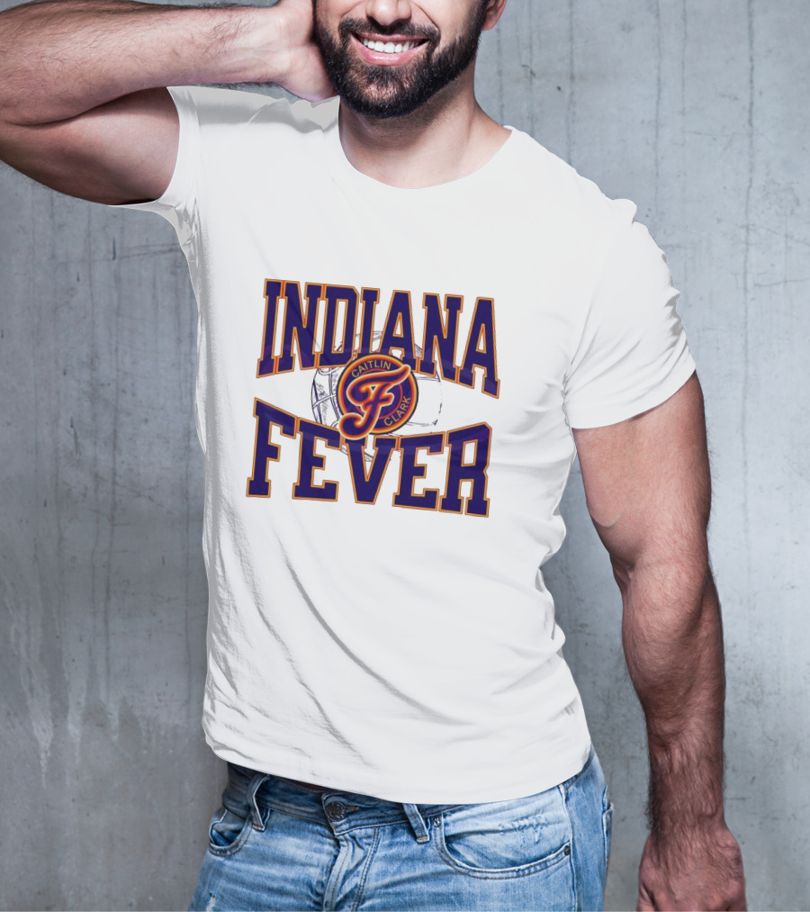 Indiana Fever Caitlin Clark Basketball Fever T-Shirt