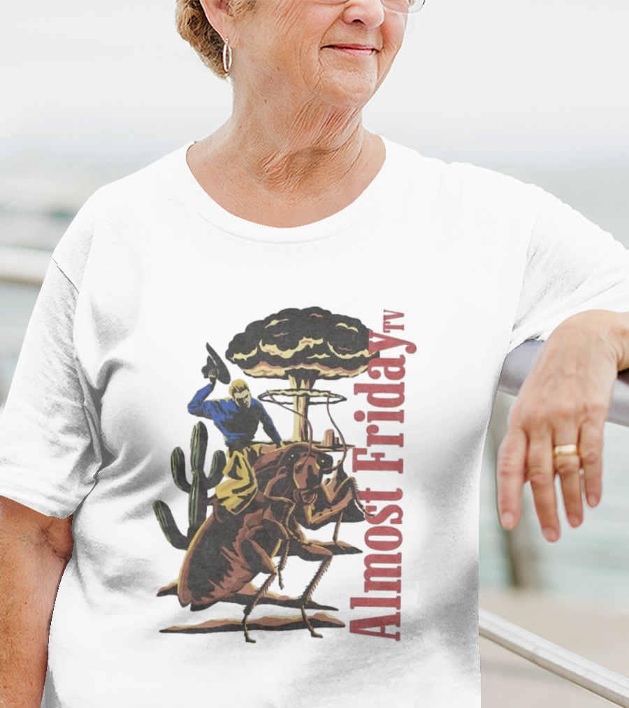 Almost Friday Cockroach Cowboys Desert Adventure T-Shirt
