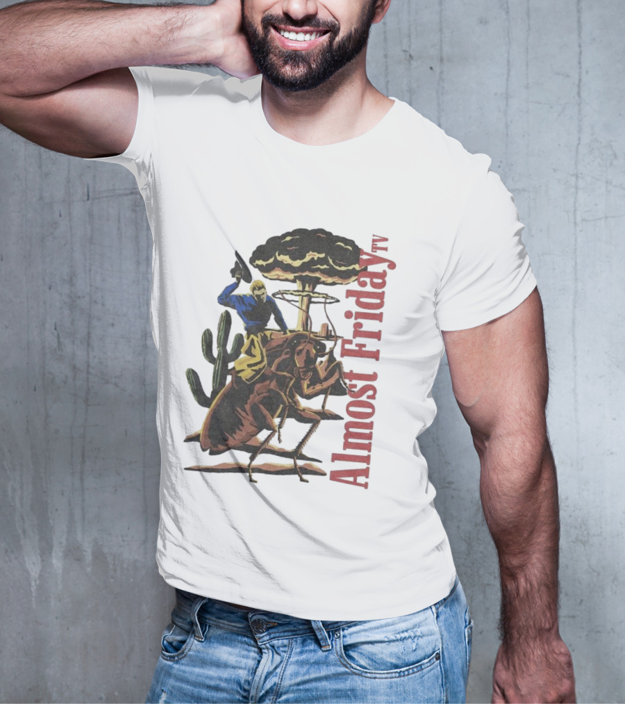 Almost Friday Cockroach Cowboys Desert Adventure T-Shirt