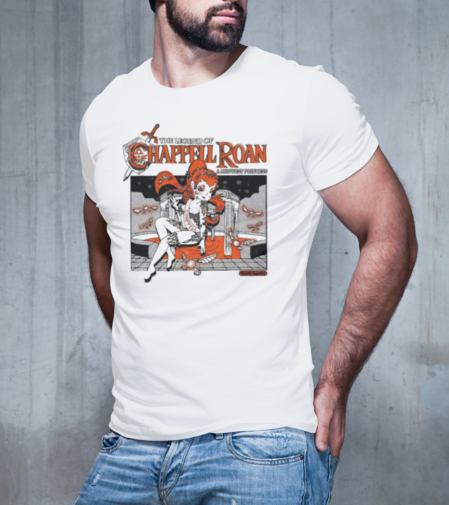 The Legend Of Chappell Roan A Midwest Princess Mysterious Enchantress Throne Scene T-Shirt