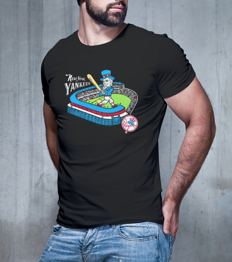 New York Yankees Uncle Sam Baseball MLB Team Stadium T-Shirt