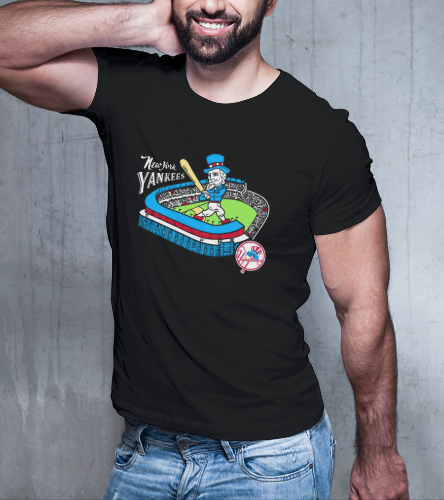New York Yankees Uncle Sam Baseball MLB Team Stadium T-Shirt