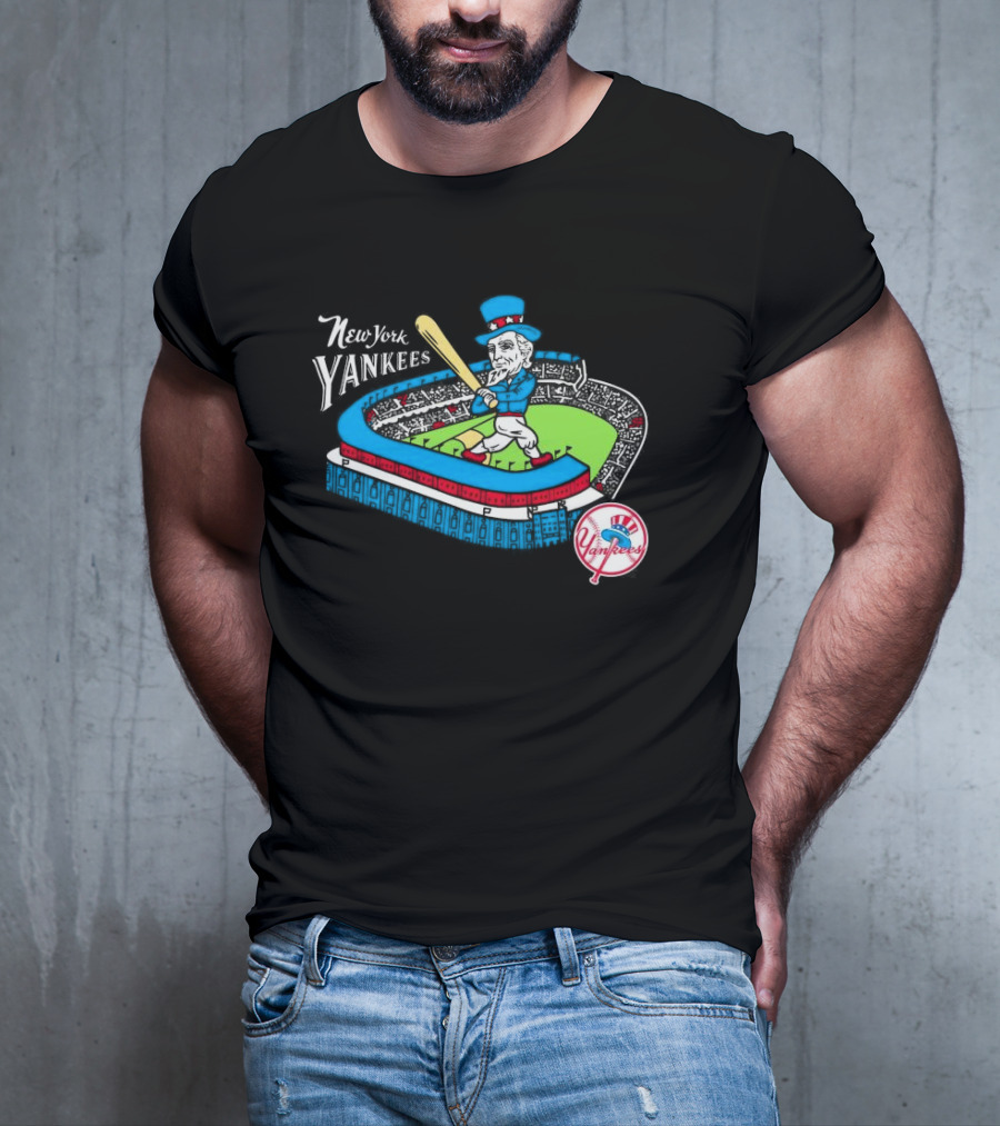 New York Yankees Uncle Sam Baseball MLB Team Stadium T-Shirt