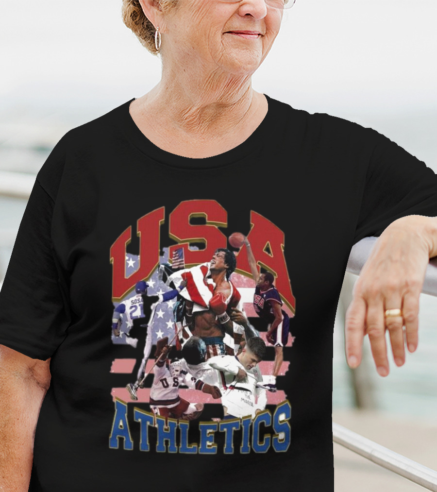 USA Athletics Almost Friday Iconic Sports Moments T-Shirt