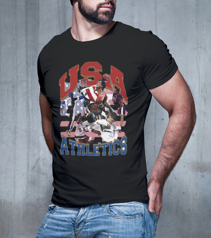 USA Athletics Almost Friday Iconic Sports Moments T-Shirt